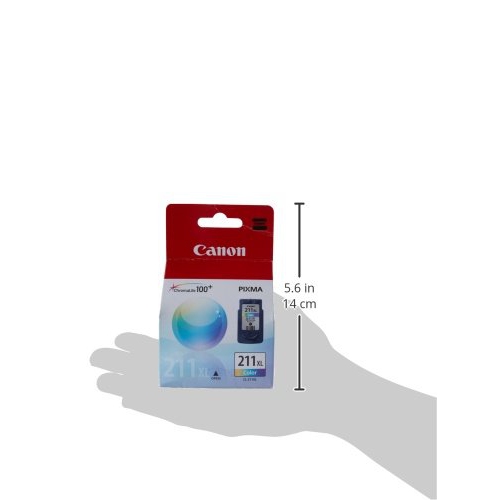 Genuine Canon CL-211XL HIGH Yield Ink Cartridge, Tri-Colour - 2975B001