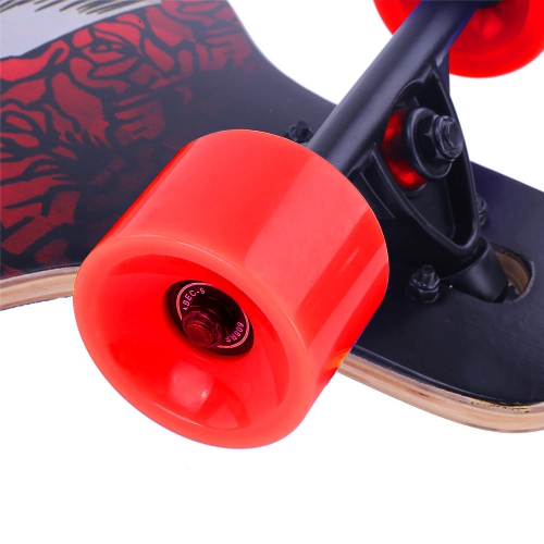 Drop-Through Deck Skateboard Complete Longboard 41" Armor PHAT™ 