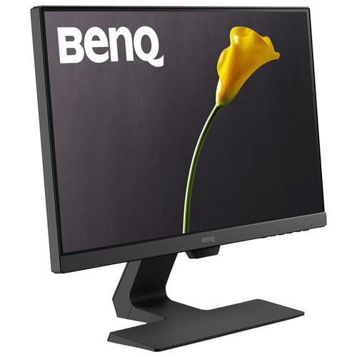 Moniteur ACL IPS FHD 60 Hz 21,5 po de BenQ avec temps de réponse de 5 ms gris à gris - Noir