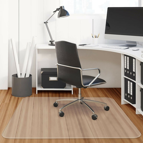 Costway 47 X Pvc Chair Floor Mat, Best Office Chair Floor Mat For Hardwood Floors