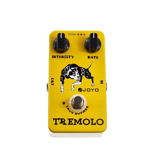 JOYO JF-09 Tremolo Guitar Pedal with True Bypass Wiring