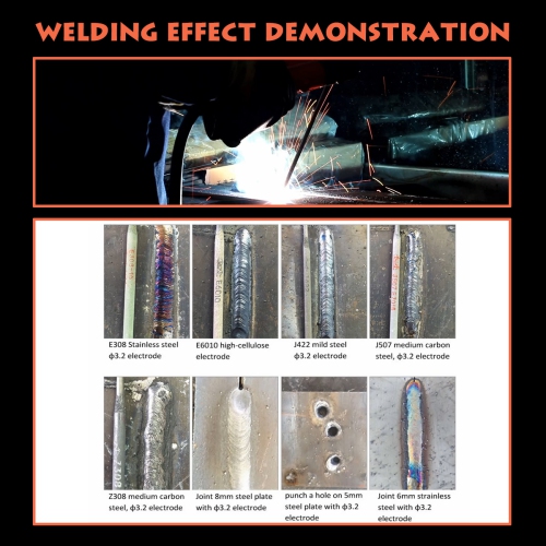 Costway MMA TIG ARC IGBT Welding Machine 200 AMP Welder DC Inverter LED Display