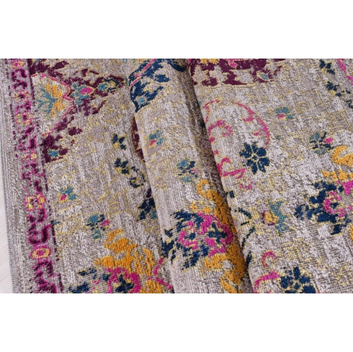 Katrina Beige Cream Traditional Indoor/Outdoor Area Rug 5'2" x 7'5"