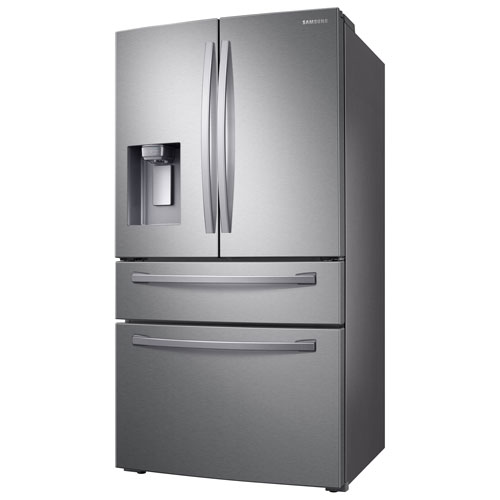 Samsung 36" 28 Cu. Ft. French Door Refrigerator with Ice Dispenser - Stainless Steel