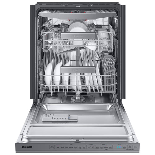 Samsung 24" 39dB Built-In Dishwasher with Stainless Steel Tub - Stainless Steel