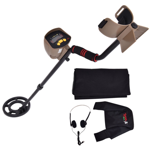 Costway Professional Metal Detector Underground Search Gold Digger Hunter 8.3"