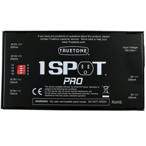 Truetone CS6 Pure Isolated Low-Profile Power Supply