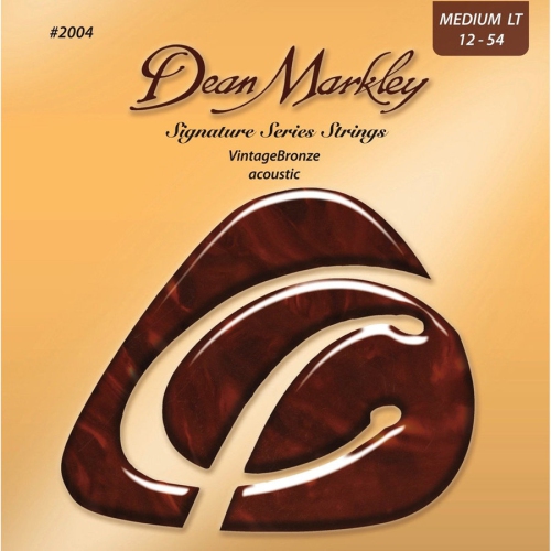 Dean Markley Vintage Bronze 12-54 Medium Light Acoustic Strings 2004