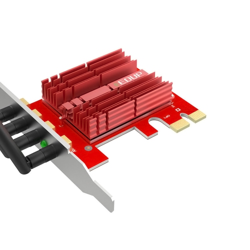 Adaptateur PCI-E AC1900 Wi-Fi bibande 2,4 GHz 5 GHz sans fil AC 1900 PCI Express d’axGear