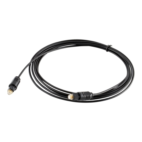 AxGear – Câble audio optique, Toslink numérique, fibre optique, télé, Hi-Fi  Music, 6 pi, 1,8 M