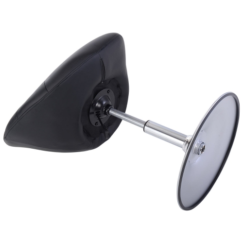 Costway 1PC PU Leather Adjustable Modern Swivel Round Accent Chair 3 color