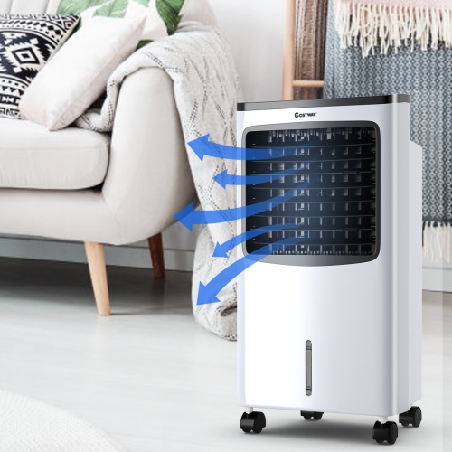 Portable Cooler Fan Filter Humidify Anion W/ Remote Control