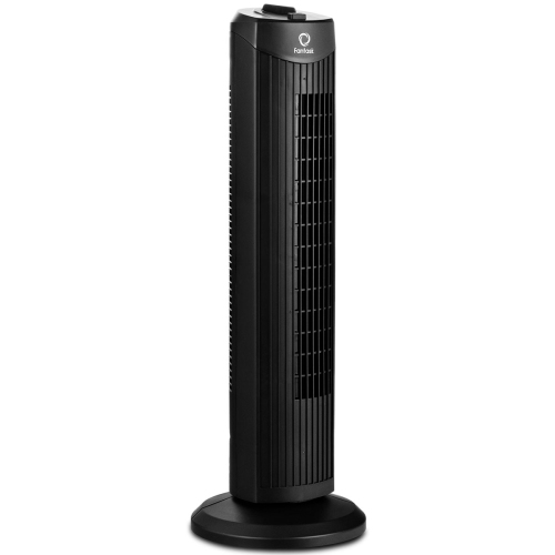 Ventilateur Colonne 45W avec 3 Niveaux de Vitesse, Ventilateur à Tour Oscillante et Silencieux sans Larmes avec Moteur en Cuivre et Poignée, avec