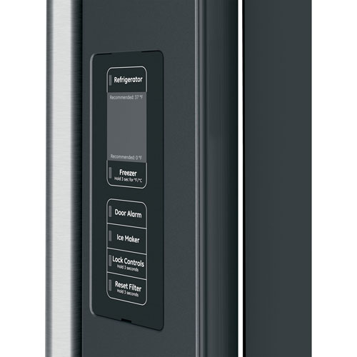 Café 36" 23.1 Cu. Ft. Counter-Depth French Door Refrigerator (CWE23SP3MD1) - Matte Black