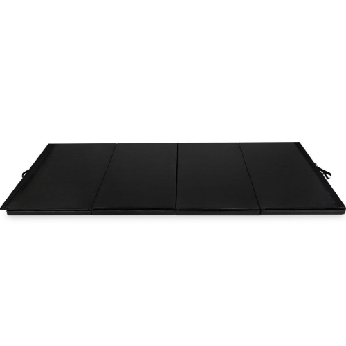Tapis d'exercice de gymnastique pliant épais de 4 pi x 10 pi x 2 po de Costway