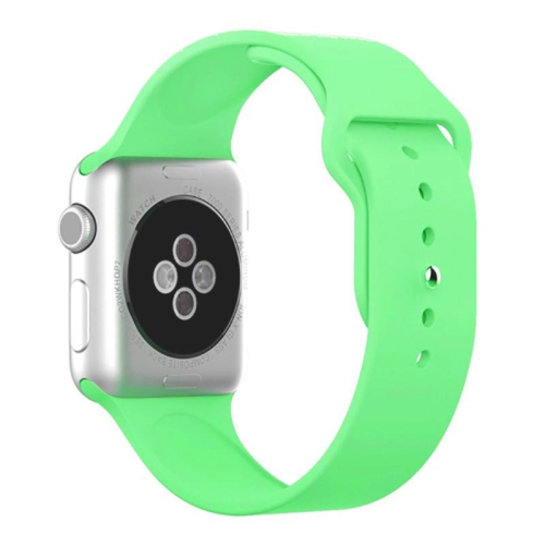 Bracelet en silicone vert lime de PANDACO pour Apple Watch 38&nbsp;mm/40&nbsp;mm/41&nbsp;mm/42&nbsp;mm
