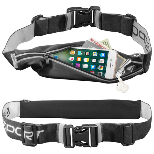 Aduro Storage Running Belt - Black