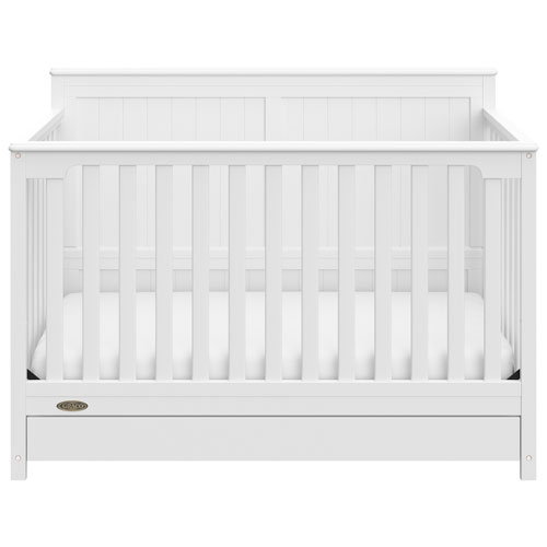 Graco Hadley 4-in-1 Convertible Crib - White