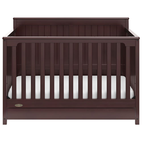 Lit de bébé transformable 4-en-1 Hadley de Graco - Expresso