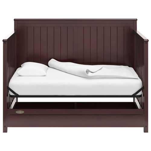 Lit de bébé transformable 4-en-1 Hadley de Graco - Expresso