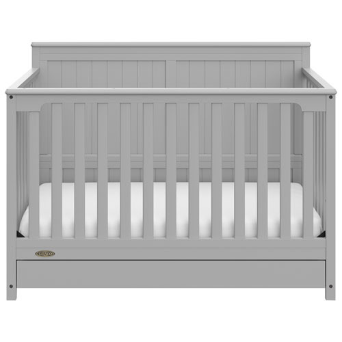Graco Hadley 4-in-1 Convertible Crib - Grey
