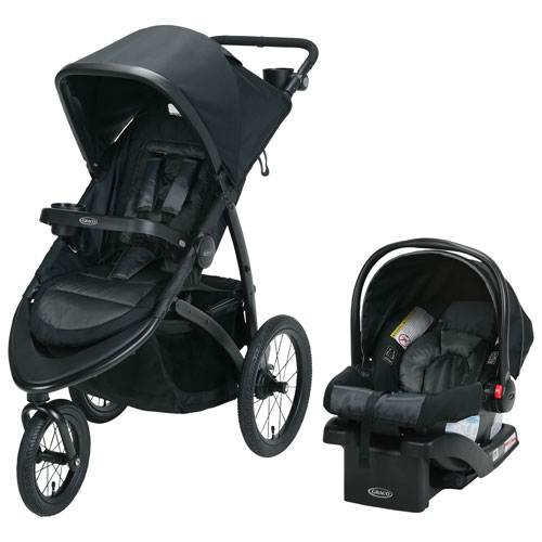 ensemble poussette et coquille