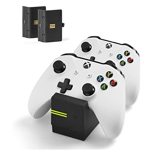 Snakebyte Xbox One Twin charge X noir