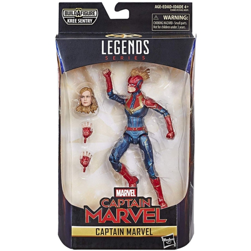 marvel legends captain marvel series