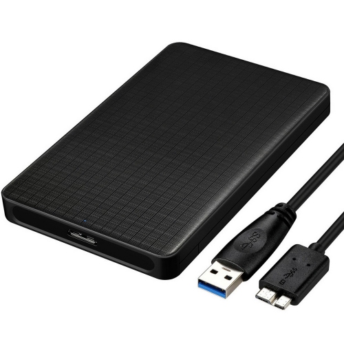 axGear 2.5 inch USB 3.0 SATA Laptop HDD Enclosure MicroB Connection External SSD Case