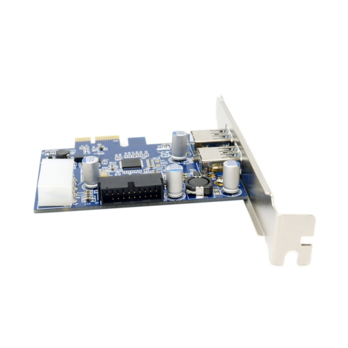 axGear USB 3.0 PCI-E Controller Card 2 External Port w/ Internal 19 Pin Connection