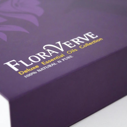 Floraverve Deluxe Essential Oils, Natural Aromatherapy Essential Oil Top 8 Scents Collection Set - 8 x 10mL