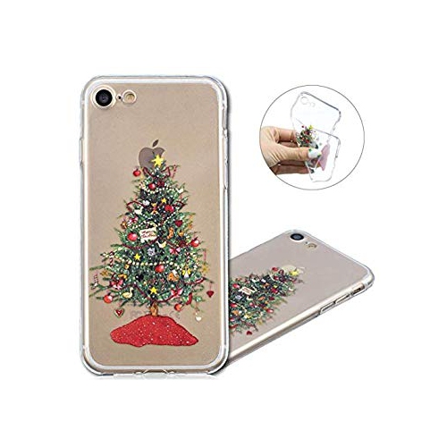 Iphone 8 Case Cotdinforca Merry Christmas Series Clear Soft
