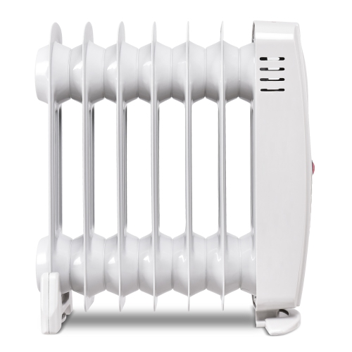 Costway 700 W Portable Mini Electric Oil Filled Radiator Heater 7-Fin Thermostat Home