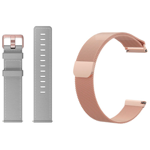 iGK Milanese Replacement Bands Compatible for Fitbit Versa/Versa Lite Edition Stainless Steel Milanese Loop Metal Mesh Bracelet Unique Magnet Lock Wristbands 