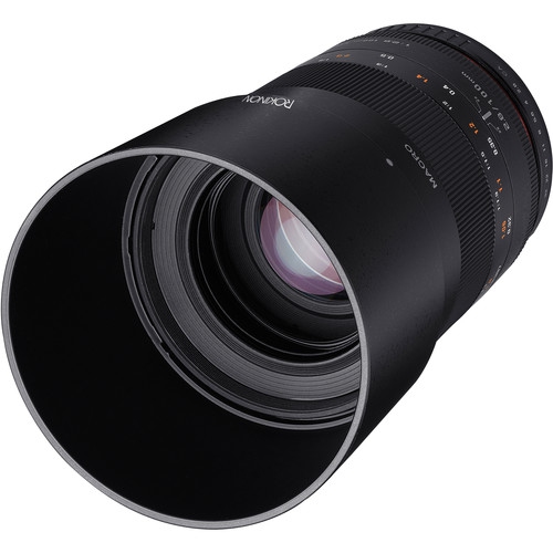 Objectif macro plein format f/2,8 de 100 mm de ROKINON® pour Fujifilm X.