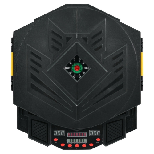 Professional Electronic Dartboard Cabinet Set w/ 12 Darts Game Room LED Display