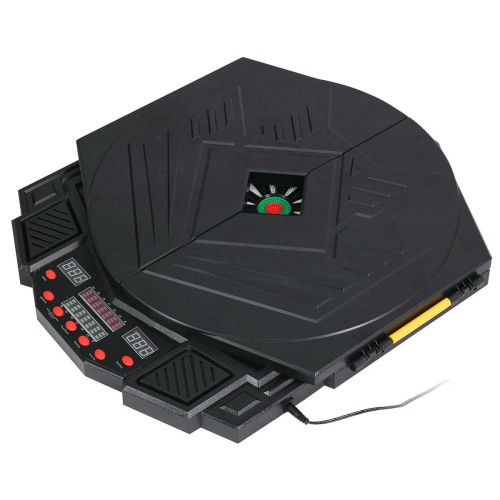 Professional Electronic Dartboard Cabinet Set w/ 12 Darts Game Room LED Display