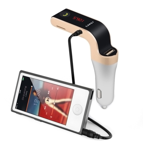 axGear Bluetooth FM Transmitter USB Car Charger Wireless Radio Adapter MP3 TF Player