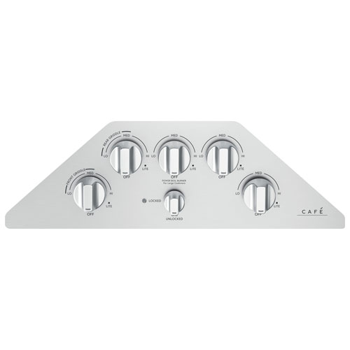 Café 30" 5-Burner Gas Cooktop (CGP95302MS1) - Stainless Steel