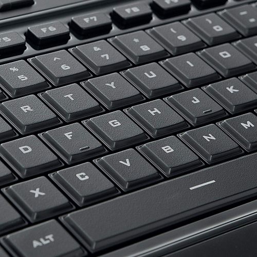 Verbatim Illuminated Wired Keyboard, Black, 19.10in. x 8.10in. x 1.20in.