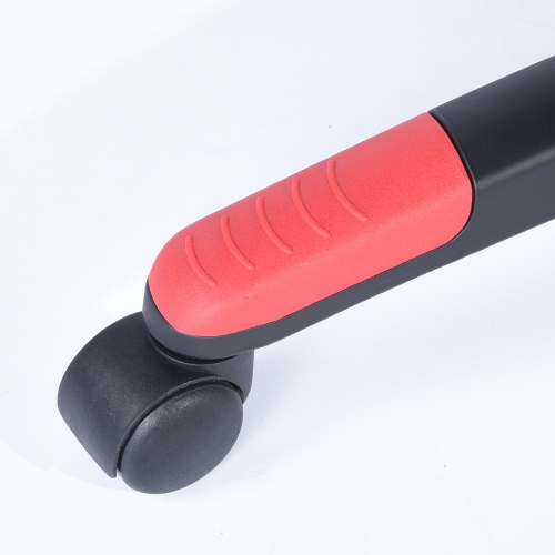 Racing High Back Office Chair Faux Leather Computer Desk Gaming Swivel Wheel Seat, Red