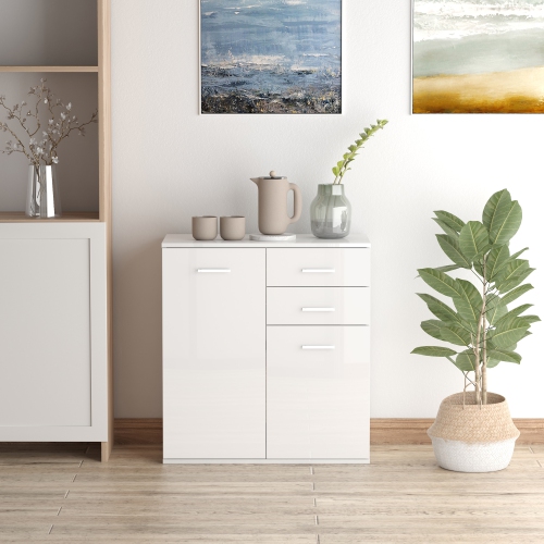 HOMCOM Free Standing Storage Cabinet