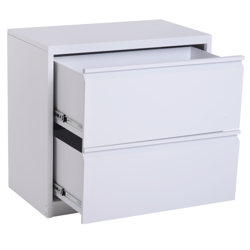 Vinsetto 30 2 Drawer File Cabinet White Best Buy Canada