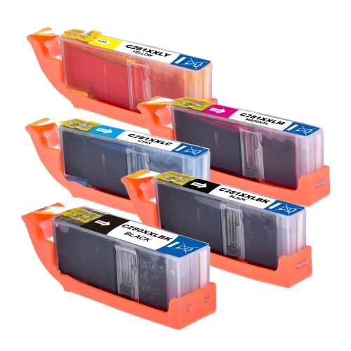 SUPERINK  Compatible Canon Pgi-280Xxl Cli-281Xxl Ink Combo By