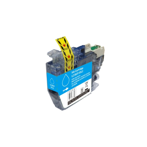 Compatible avec la cartouche d’encre cyan LC3029XXL de Brother par Superink