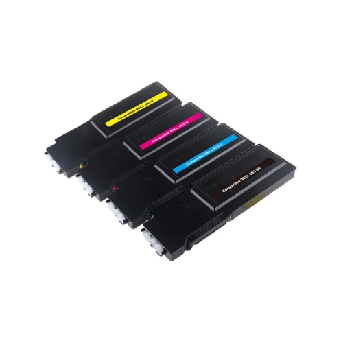 SUPERINK  Compatible Dell C2660Dn / C2665Dn Toner Cartridge Combo By