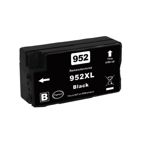 Compatible HP 952XL Black Ink Cartridge F6U19AN By Superink