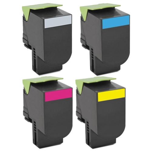 Compatible Lexmark CX310 / CX410 / CX510 Toner Combo By Superink