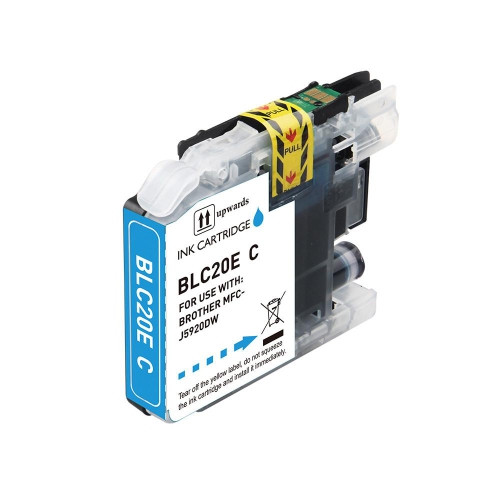 Compatible Brother LC20E Cyan Ink Cartridge by Superink