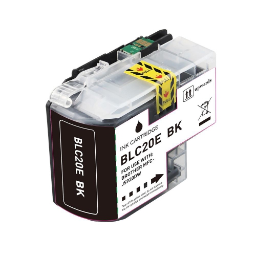 Compatible Brother LC20E Black Ink Cartridge by Superink